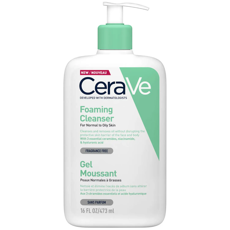 CeraVe, Foaming Cleanser Normal to Oily Skin 473ml