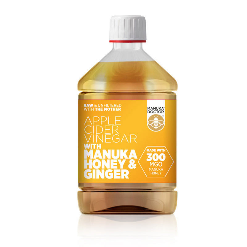 Manuka Doctor, Apple Cider Vinegar with Manuka Honey & Ginger 500ml