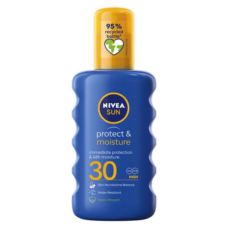 Nivea Sun, Protect & Moisture Spray SPF30 200ml Default Title