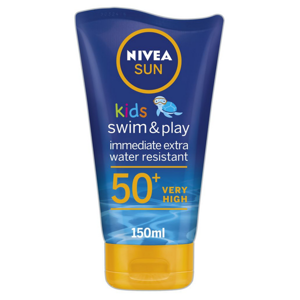 Nivea Sun, Kids Swim & Play Lotion SPF50+ 150ml Default Title