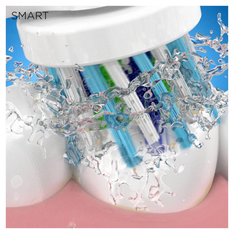 Braun Oral-B, Smart 4 4000N Electric Toothbrush + Bonus Travel Case - White Edition