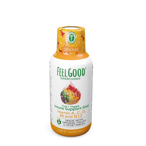 Feel Good Superfoods, Immune Support Shot Orange 57ml