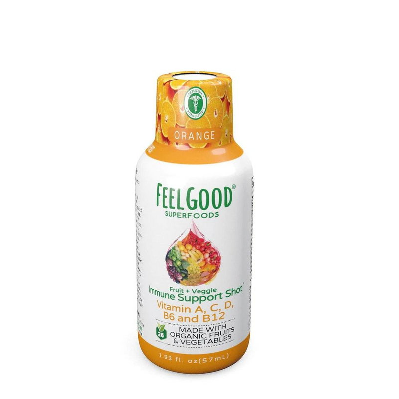 Feel Good Superfoods, Immune Support Shot Orange 57ml