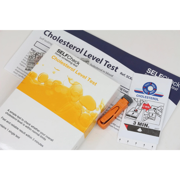 SELFCHECK, Cholesterol Level Test Kit Single Pack Default Title