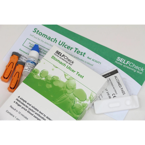SELFCHECK, Stomach Ulcer (H Pylori) Test Kit Single Pack Default Title
