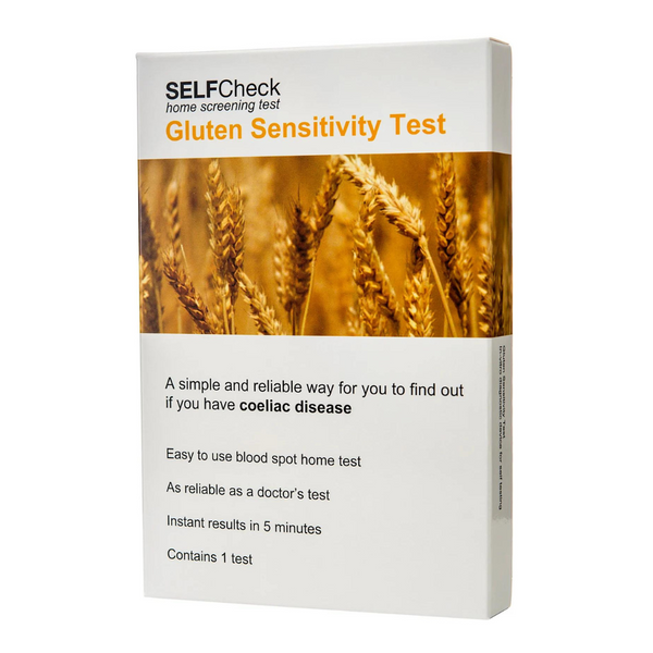SELFCHECK, Gluten Sensitivity (Coeliac Disease) Test Kit Single Pack Default Title