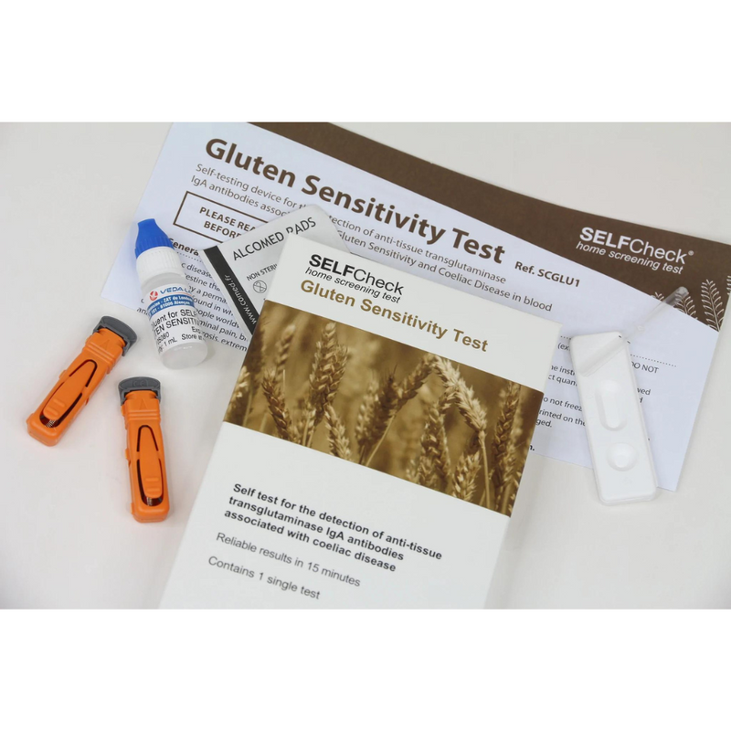 SELFCHECK, Gluten Sensitivity (Coeliac Disease) Test Kit Single Pack Default Title