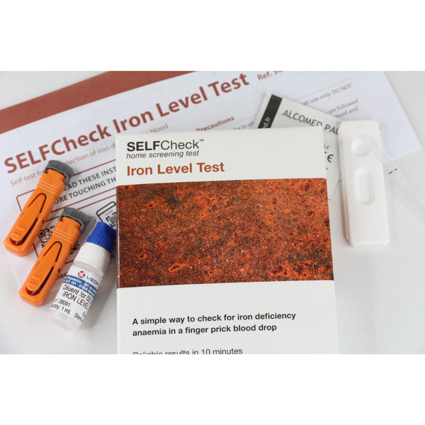 SELFCHECK, Iron Level Test Kit Single Pack Default Title