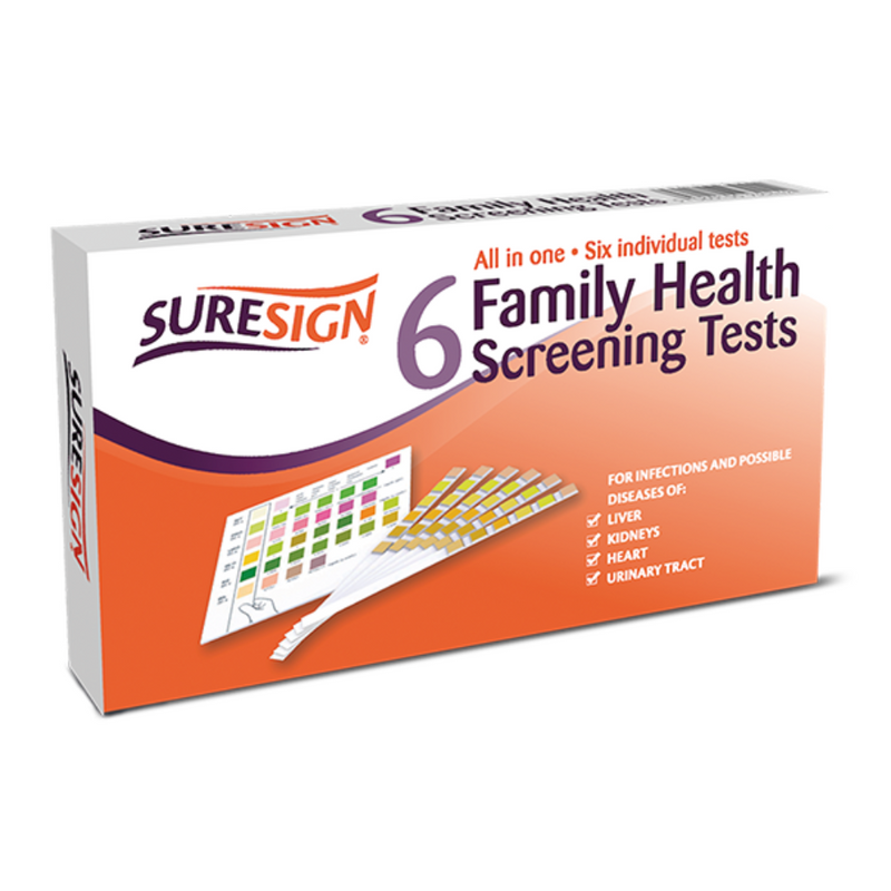 Suresign, Family Health Screening Test 6 Pack