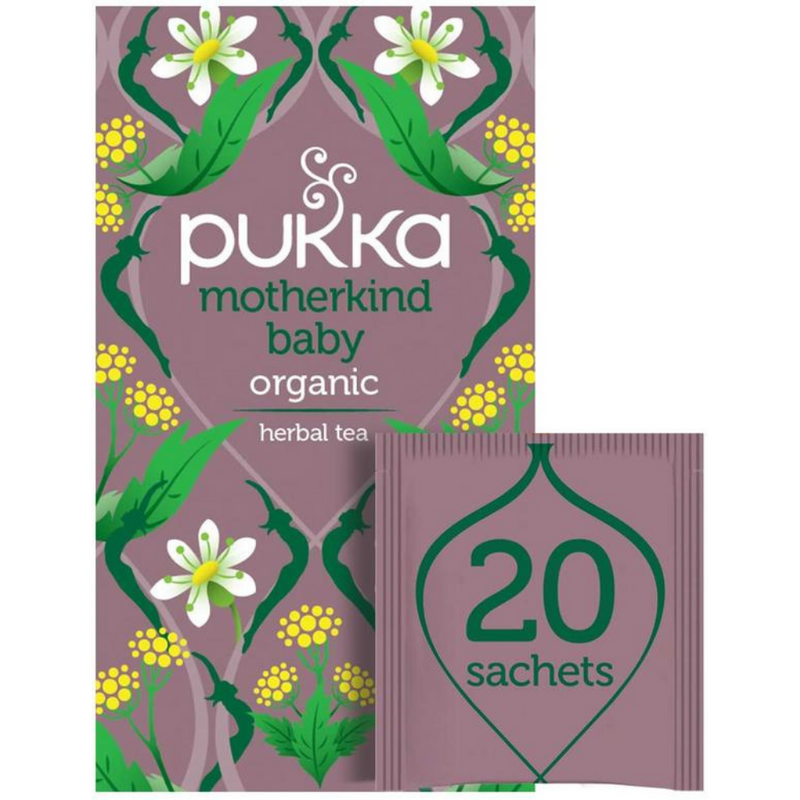 Pukka Herbs, Motherkind Baby Organic Herbal Tea 20 Sachets