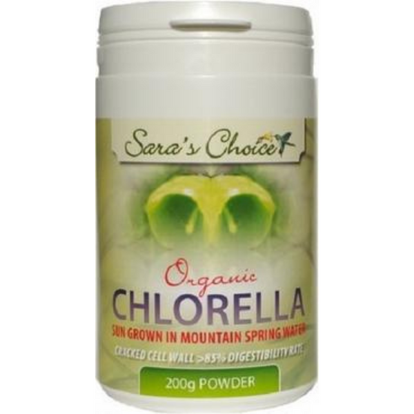 Sara's Choice, Organic Sun Grown Cholorella 100 Tablets