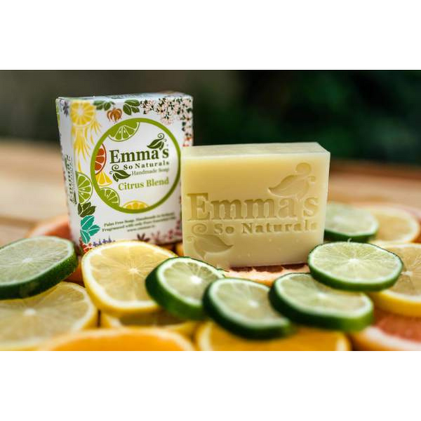 Emma's So Naturals, Citrus Blend Palm-Free Vegan Soap 100g