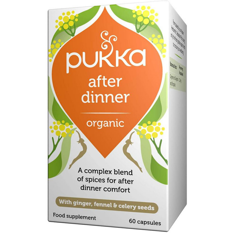 Pukka Herbs, After Dinner 60 Capsules