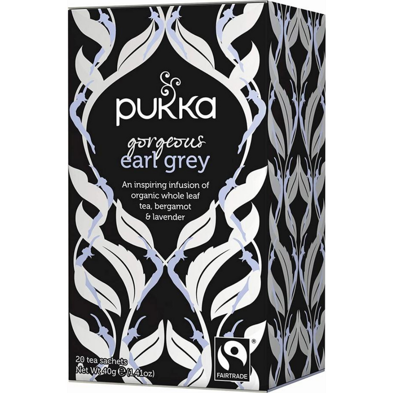 Pukka Herbs, Organic Gorgeous Earl Grey Organic Tea 20 Sachets