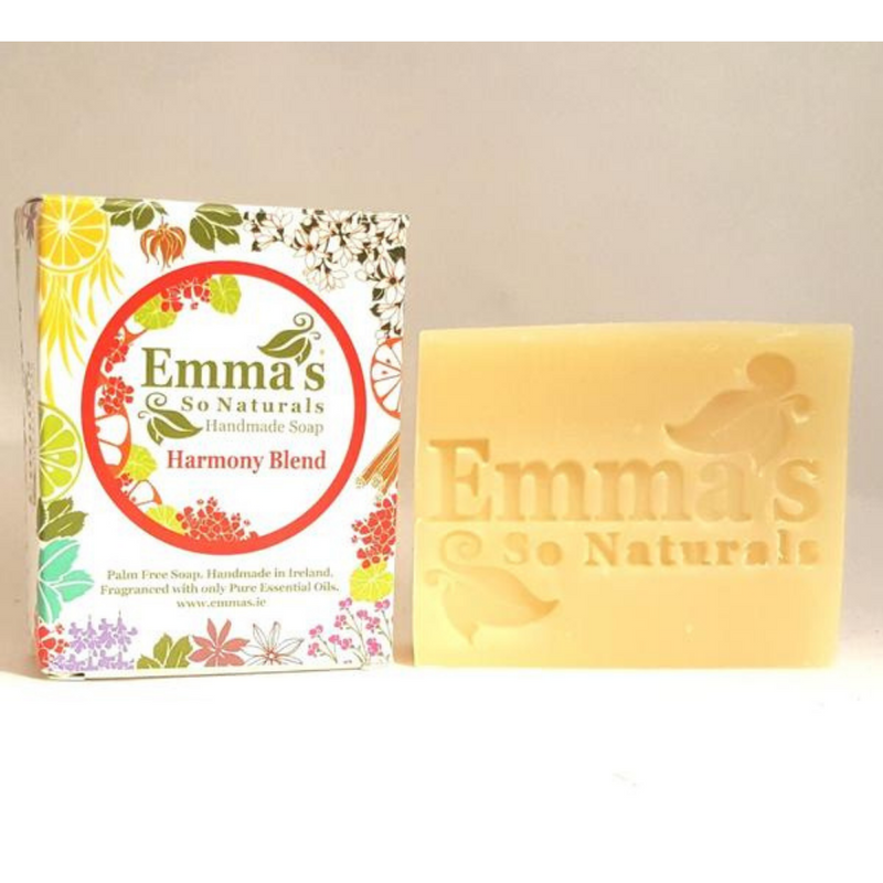 Emma's So Naturals, Harmony Blend Palm-Free Vegan Soap 100g