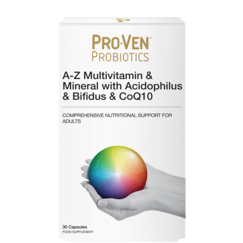 ProVen Probiotics, For Adult A-Z Multivitamin & Mineral With CoQ10 30 Capsules