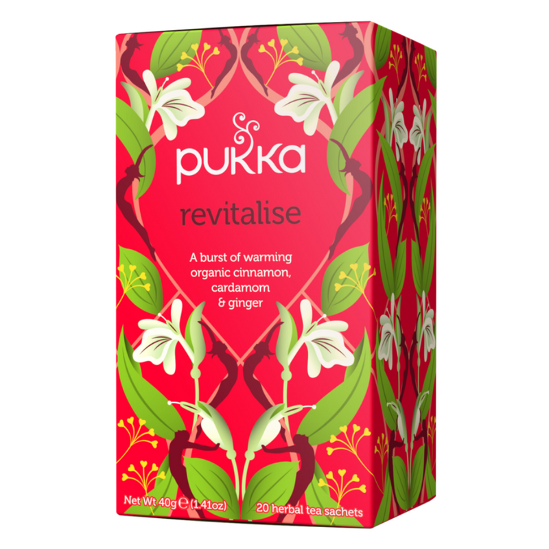 Pukka Herbs, Revitalise Organic Herbal Tea 20 Sachets