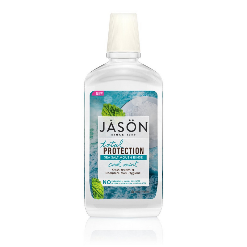 Jason, Total Protection Sea Salt Mouth Rinse 474ml