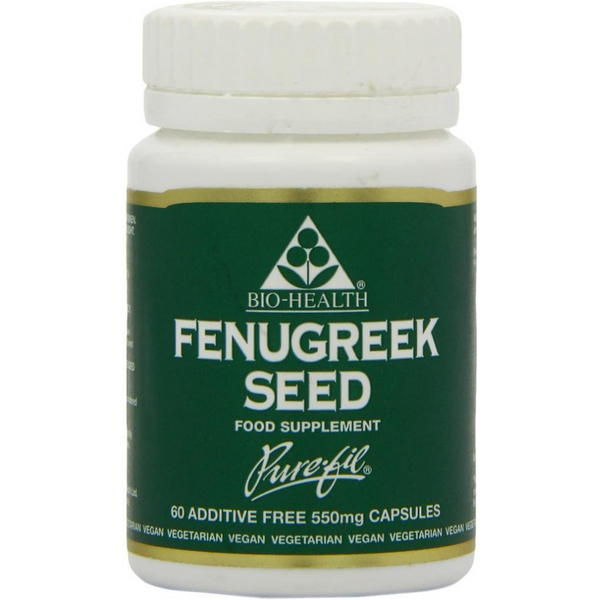 Biohealth, Fenugreek Seed 550mg 60 Capsules